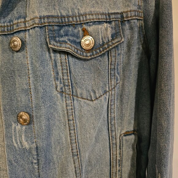 Ladies Jean Jacket Size Medium - Picture 4 of 8